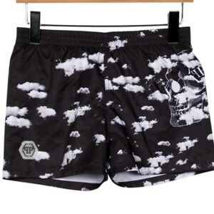 PHILIPP PLEIN JUNIOR Boys' Patterned Swim Shorts Size: 12